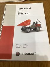 Neuson 6001 9001 for sale  BODMIN