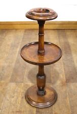 Antique vintage oak smokers table stand for sale  Shipping to South Africa