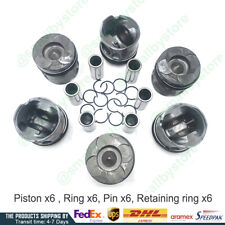 6pcs x Piston with Ring Jeep Grand Cherokee 3.0T V6 EXF 68147228AA 83mm STD 0.5 for sale  Shipping to South Africa