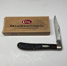 Case XX USA 61048 SS 4 Dot Single Blade Jigged Synthetic Folding Knife Excellent for sale  Shipping to South Africa