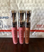 Lote de 3 Brilhos Labiais Rimmel Até 6hr - Stay Glossy - Cor 125.140.160 comprar usado  Enviando para Brazil