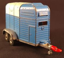 Vintage Corgi No.15 Beaufort Double Horse Box Trailer Blue & White 1968, used for sale  Shipping to South Africa