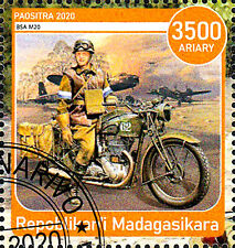 Madagaskar wwii motorrad gebraucht kaufen  Königsborn,-Mülhsn.