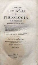 Compendio elementare fisiologi usato  Castiglione Dei Pepoli