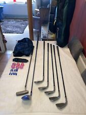 Used, Ladies Golf Half Set With Hippo Bag 3 Wood 5 7 9 Sw Pw Putter Ideal Starter Set for sale  Shipping to South Africa