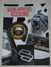 Suzuki accessory brochure for sale  Shipping to Ireland