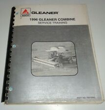 1996 Agco Gleaner R42 R52 R62 R72 Combine Service Training Manual dealers, used for sale  Elizabeth
