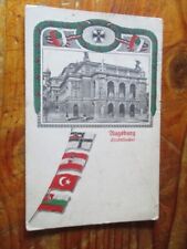 Used, AUGSBURG CITY THEATER POSTCARD FROM 1916 TO CHURCH LAMITZ for sale  Shipping to South Africa