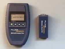 Fluke Networks Microscanner Pro With Wiremap Adapter for sale  Shipping to South Africa