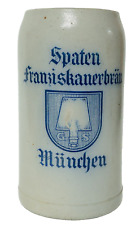 Used, Old brewery rug spade Franciscan bräu Munich beer mug brewery stone for sale  Shipping to South Africa