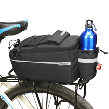Bicycle 13L Carrier Bag Bike Rear Basket Pannier Trunk Bags Rack Rear Seat Bag for sale  Shipping to South Africa