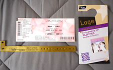 Miley cyrus pass vip loge concert BANGERZ TOUR 2014 ARENA rare, usado comprar usado  Enviando para Brazil