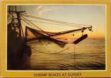 Shrimp boats sunset for sale  EXMOUTH