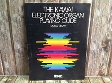 GUÍA ELECTRÓNICA DE REPRODUCCIÓN DE ÓRGANOS THE KAWAI - MODELO E120W - LIBRO MANUAL 1978 segunda mano  Embacar hacia Argentina