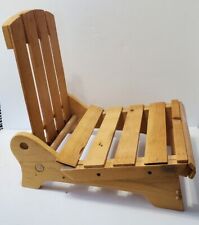 Silla de playa plegable de madera para niños Ruzsel Woodworks segunda mano  Embacar hacia Argentina