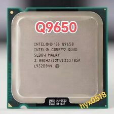 Intel Core 2 Quad Q9650 CPU 4-Core 3.0GHz/12M/1333 SLB8W LGA775 Processor Tested comprar usado  Enviando para Brazil