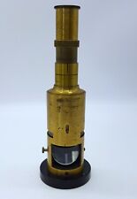 Antique brass microscope for sale  LANCING