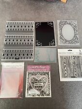 Bundle embossing folders for sale  HINCKLEY