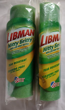 Libman Nitty Gritty Sponge Roller Mop Refil #02011 Open Pkgs NOS Lote de 2, usado comprar usado  Enviando para Brazil