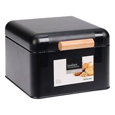 Bread bin black for sale  LEICESTER