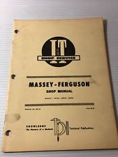 Manual de loja de implementos e tratores b I &T MASSEY-FERGUSON MF-33 MF230 235 245, usado comprar usado  Enviando para Brazil