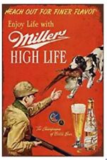 Miller beer tin for sale  Council Bluffs