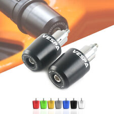 Weight Handle Bar Ends Grip Plugs For Vespa GTS LX LXV 50 125 150 250 300 300ie for sale  Shipping to South Africa