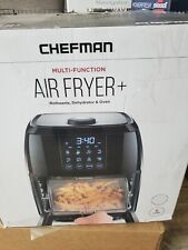 Chefman RJ38-6-RDO 6 litros multifuncional air fryer rotisserie desidratador, preto comprar usado  Enviando para Brazil