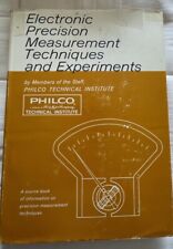 Usado, Técnicas e experimentos eletrônicos de medição de precisão Philco tech staff 1964 comprar usado  Enviando para Brazil