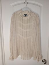 Used, LANE BRYANT VINTAGE VICTORIAN STYLE BLOUSE for sale  Shipping to South Africa