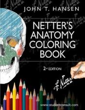 Netter anatomy coloring for sale  Aurora