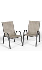 2 brown metallic chairs for sale  Miami
