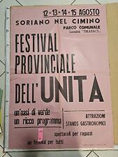 Manifesto festival dell usato  Viterbo