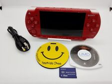 Sony Playstation portátil PSP 2000 vermelho escuro do Japão [região livre] bom, usado comprar usado  Enviando para Brazil