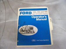1471) Manual del operador Ford genuino - 125, 145, 165 tractor de césped y jardín segunda mano  Embacar hacia Mexico