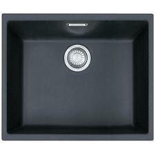 Used, Franke Sirius SID110-50CB 1.0 Bowl Tectonite Undermount Black Kitchen Sink * for sale  Shipping to South Africa