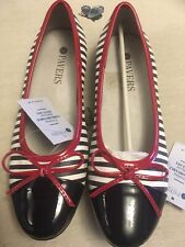 pumps blue striped for sale  SELBY