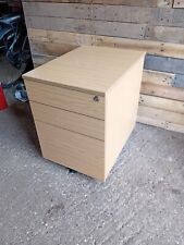 Beige drawers mobile for sale  BIGGLESWADE