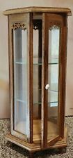 wood display cabinet curio for sale  Carson City