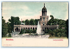 Używany, c1905 Liebichshohe Partyzans Hill Park Wroclaw Poland Antique Unposted Postcard na sprzedaż  Wysyłka do Poland