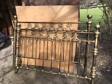 Antique brass double for sale  RYE