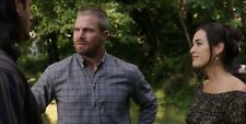 Tacones STARZ: Stephen Amell Jack Pantalla Spade Usada Camisa de Vestir Armario Etiqueta Certificado de Autenticidad segunda mano  Embacar hacia Argentina