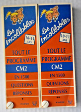 Incollables programme cm2 d'occasion  Eaubonne