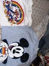 Camiseta Disney Pride Collection Mickey Mouse arco-íris tamanho 3X lote de 2 comprar usado  Enviando para Brazil