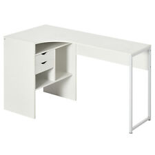 HOMCOM L-Shaped Corner Computer Desk Study Table, Used for sale  Shipping to South Africa