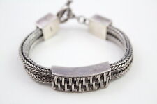 Sterling silver bracelet for sale  LEEDS