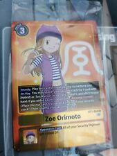 Digimon tcg zoe for sale  MANCHESTER