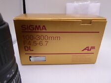 Boxed sigma 100 for sale  NORWICH