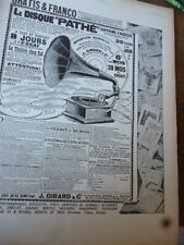 Pathe phonographe disque d'occasion  Saint-Nazaire