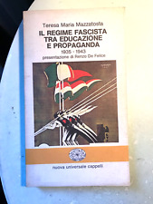 Mazzatosta regime fascista usato  Roma